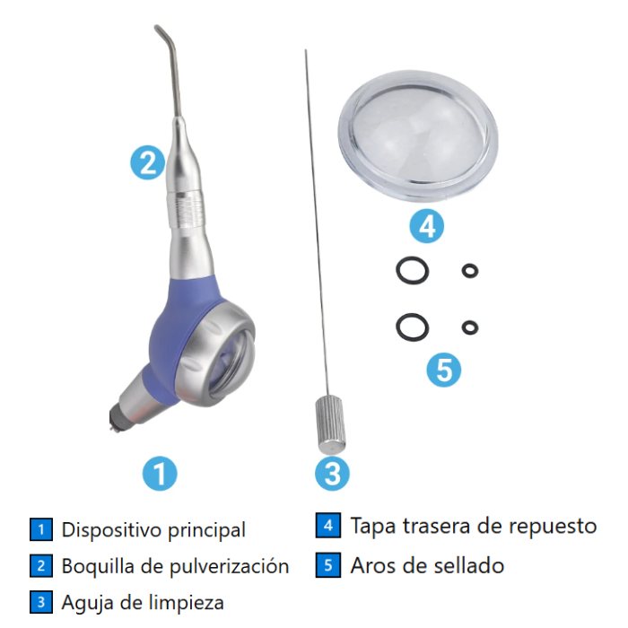 Pulidor de Aire X1 – Para una Limpieza Dental Profunda