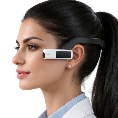 Cámara Portátil 2.7K con Soporte de Cabeza para Grabación de Procedimientos de Trabajo