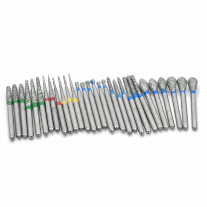 Freseros de Aluminio Autoclavable para 30 Fresas para Turbina de Alta Velocidad